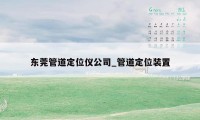 东莞管道定位仪公司_管道定位装置