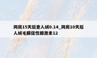 同房15天后查人绒0.14_同房10天后人绒毛膜促性腺激素12