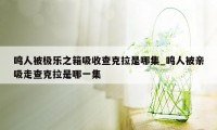 鸣人被极乐之箱吸收查克拉是哪集_鸣人被亲吸走查克拉是哪一集