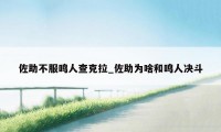 佐助不服鸣人查克拉_佐助为啥和鸣人决斗